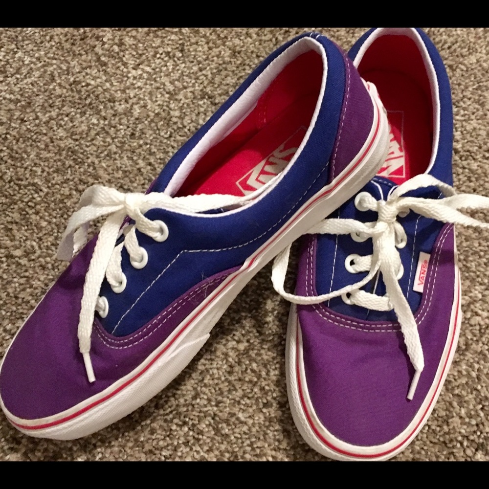 Vans Canvas Lace Up Trainers